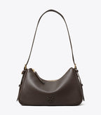 Tory Burch Thea Small Zip Top Shoulder Bag - Deep Brown