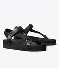 Tory Burch Sport Flatform Sandal - Perfect Black