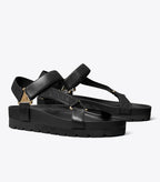 Tory Burch Sport Flatform Sandal - Perfect Black