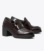 Everly Heeled Loafer - Amaranth