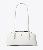 Tory Burch Rory Novelty Crinkle Box Satchel - Cirrus Cloud