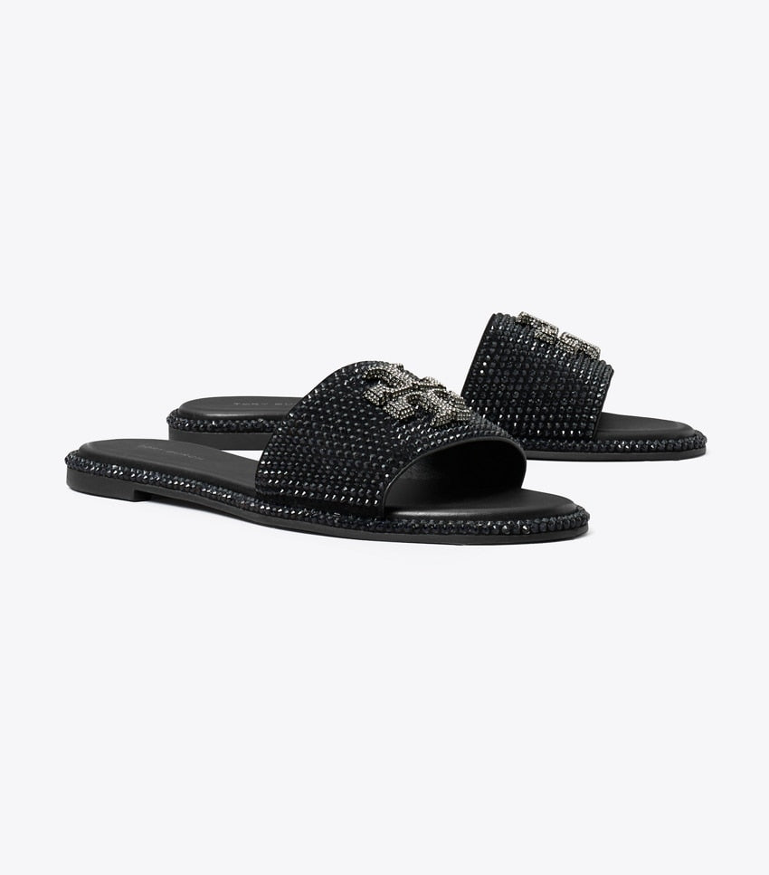 Everly Slide Perfect Black / Clear / Silver