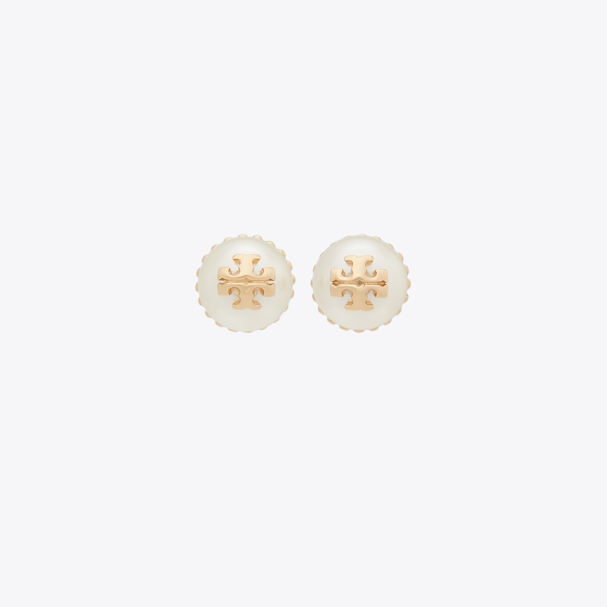 Tory Burch Roxanne Pearl Stud Earrings