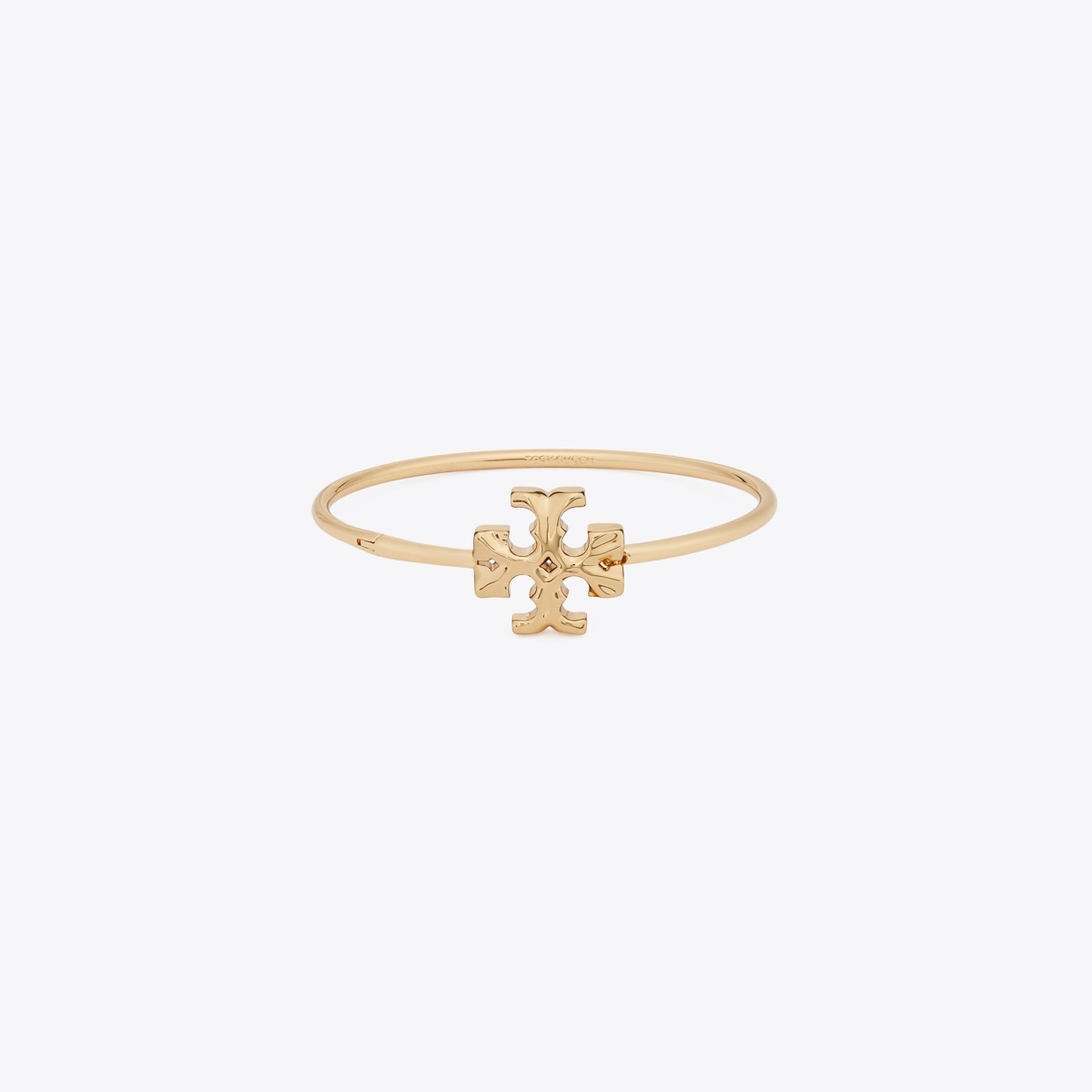 Tory Burch Roxanne Logo Hinged Cuff - Gold