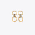 Tory Burch Textured Rope Doorknocker Earrings – Küpe