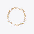 Tory Burch Textured Rope Mixed Link Statement Necklace – Kolye