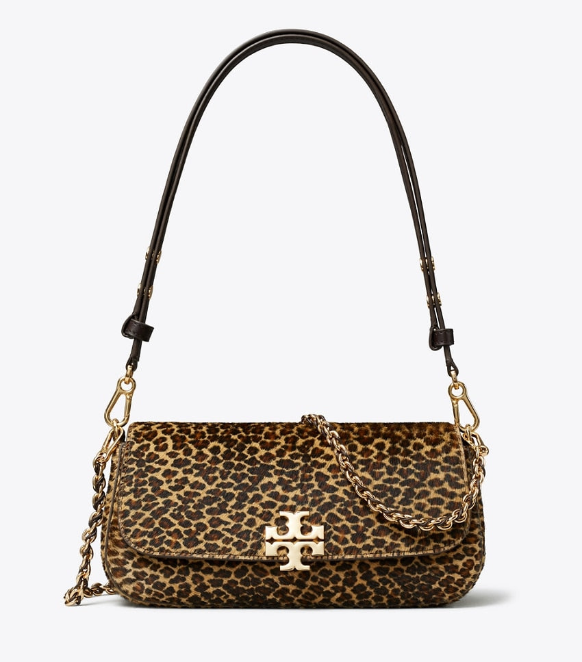 Tory Burch Britten Convertible Crossbody - Haircalf - Multi