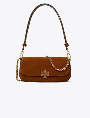 Britten Suede Convertible Crossbody - Park Bench