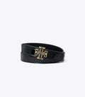 1" Embossed Logo Belt - Black