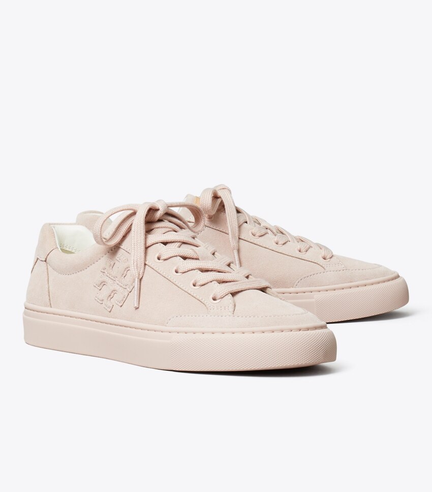 Tory Burch Color Block Sneaker - Shell Pink / Shell Pink / Snow White