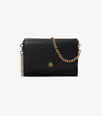 Tory Burch Chain Wallet - Black