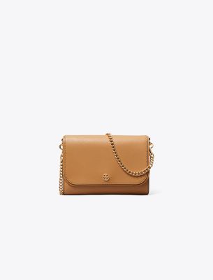 Tory Burch Chain Wallet Tiramisu