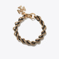 Tory Burch Textured Rope Chain Statement Bracelet