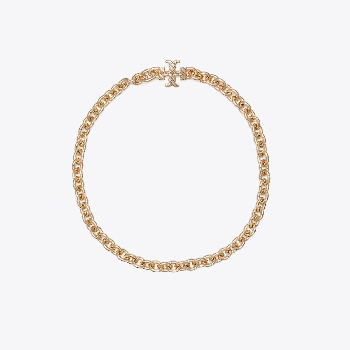 Tory Burch Textured Rope Chain Statement Necklace