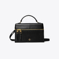 Tory Burch Rory Textured Vanity Bag Black