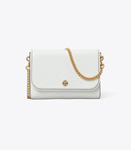 Tory Burch Crinkle Chain Wallet - Cirrus Cloud