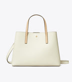 Tory Burch Blake Small Tote - Color-Block Warm White