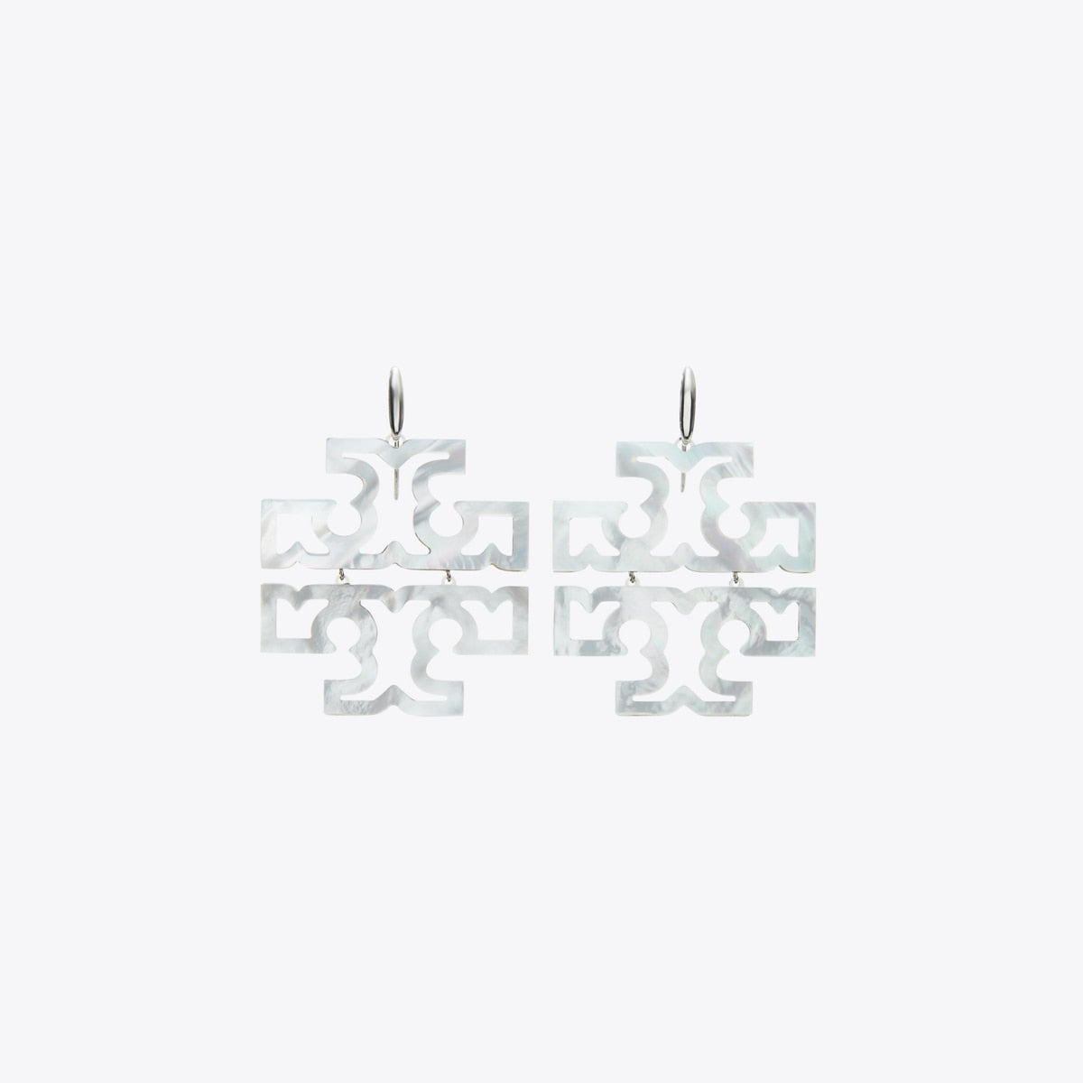 Tory Burch Britten Mother Of Pearl Drop Earrings