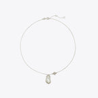 Tory Burch Veggie Pearl Pendant Necklace