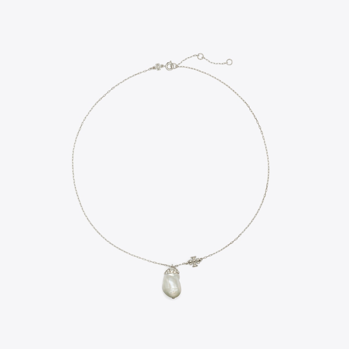 Tory Burch Veggie Pearl Pendant Necklace