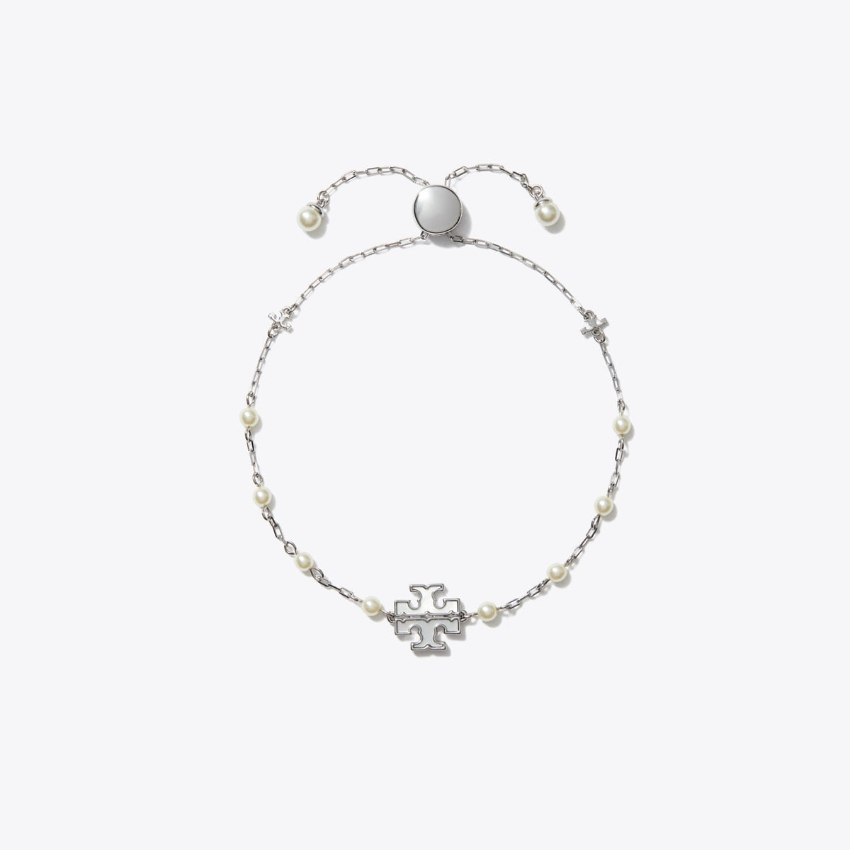 Tory Burch Britten Mother Of Pearl Slider Bracelet