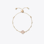 Tory Burch Britten Mother Of Pearl Slider Bracelet