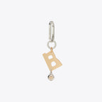 Tory Burch Initial Key Fob B - Tory Gold