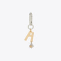 Tory Burch Initial Key Fob A - Tory Gold