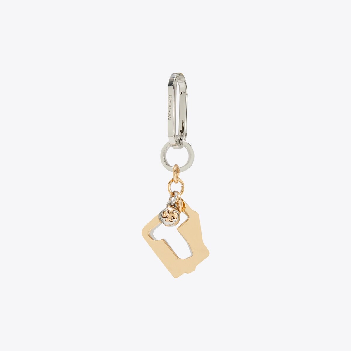 Tory Burch Initial Key Fob T - Tory Gold