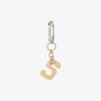 Tory Burch Initial Key Fob S - Tory Gold