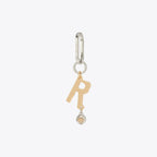 Tory Burch Initial Key Fob R - Tory Gold