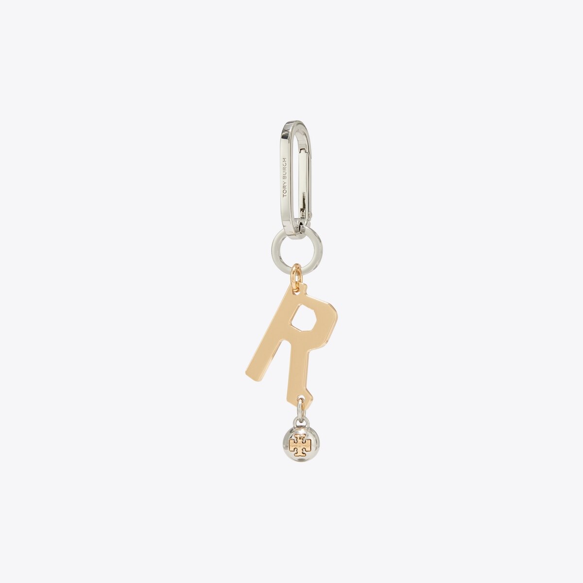Tory Burch Initial Key Fob R - Tory Gold