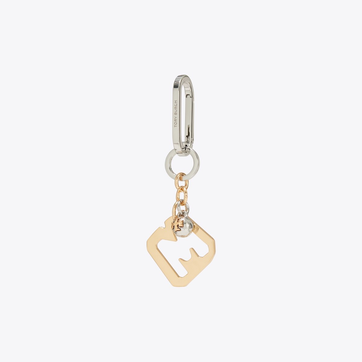 Tory Burch Initial Key Fob M - Tory Gold