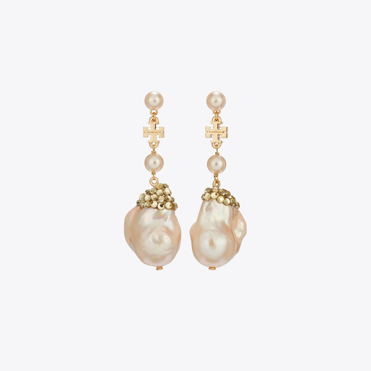 Tory Burch Veggie Pearl Drop Earrings