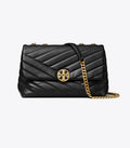 Tory Burch Willa Chevron Shoulder Bag - Black