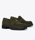 Tory Burch Everly Chunky Loafer - Dark Leccio