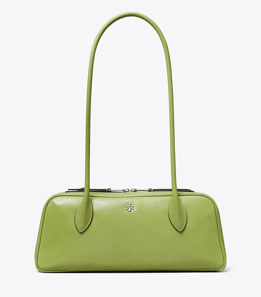 Tory Burch Rory Glazed Box Satchel - Frond
