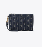 Blake Pouch - Printed Medium Navy