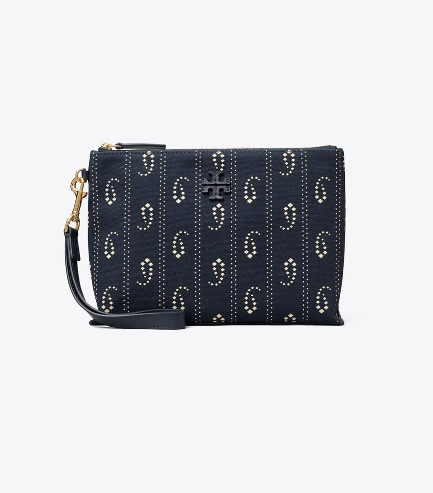 Blake Pouch - Printed Medium Navy