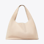 Tory Burch Slouchy Suede Shoulder Bag Peach Sand
