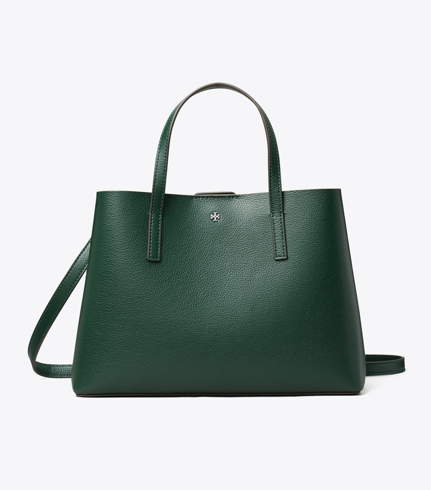 Tory Burch Blake Small Tote - Deep Green