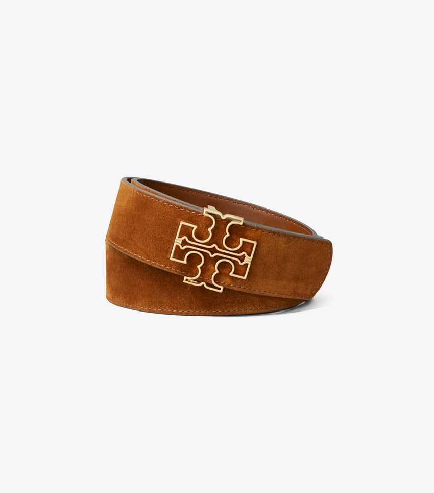 1.5" Suede Logo Belt - Park Bench