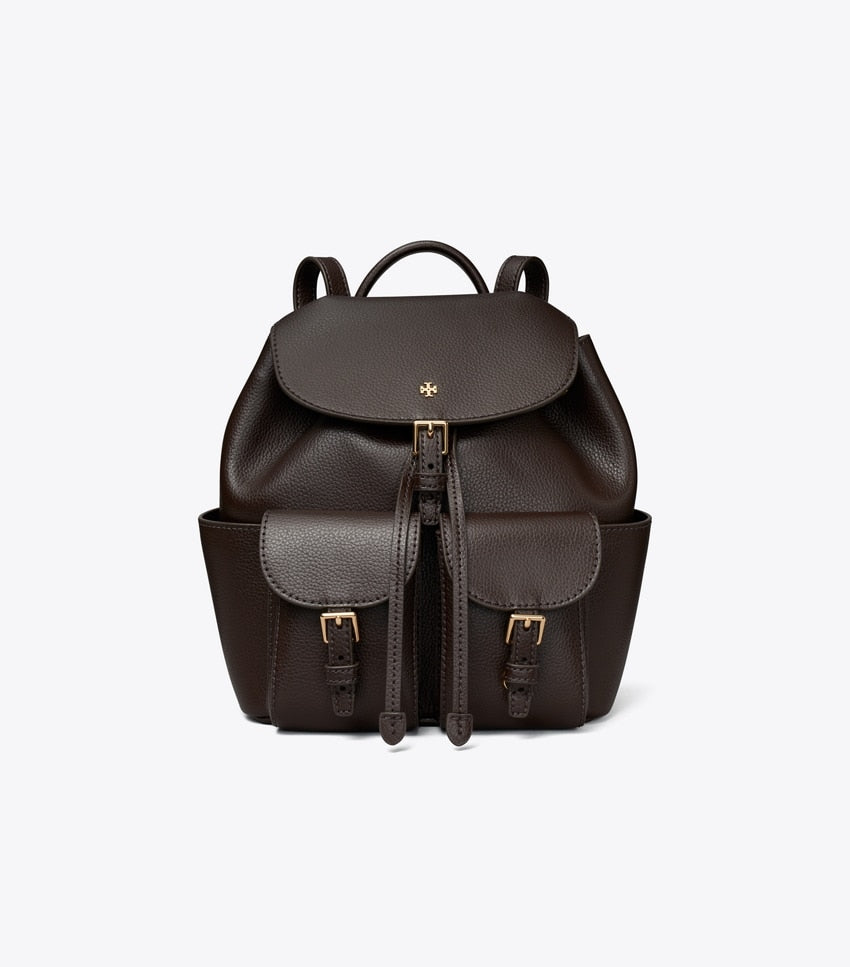 Tory Burch Blake Small Backpack - Cocoa