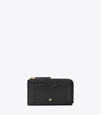 Blake Zip Card Case - Black