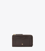 Blake Zip Card Case - Cocoa