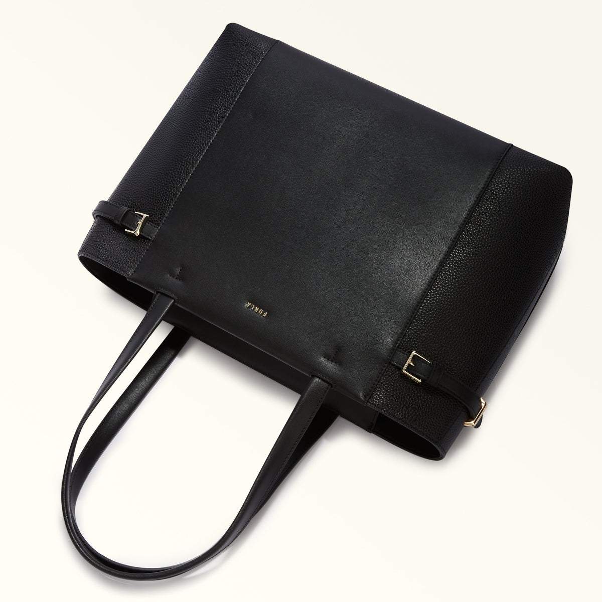 Furla Aura Tote Bag L - Black