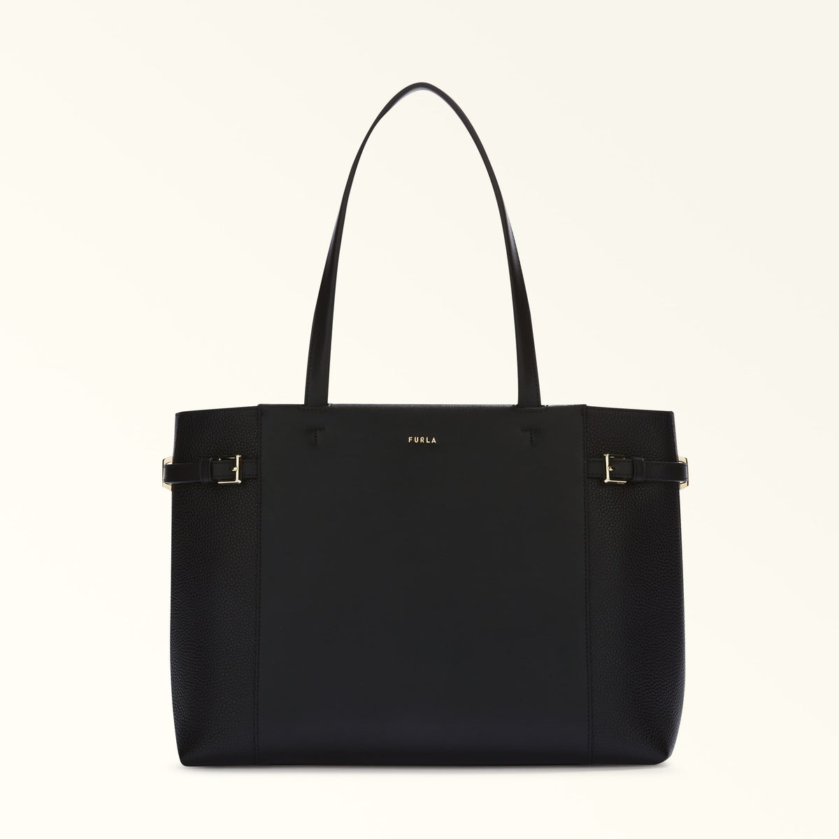 Furla Aura Tote Bag L - Black