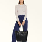 Furla Aura Tote Bag M - Black