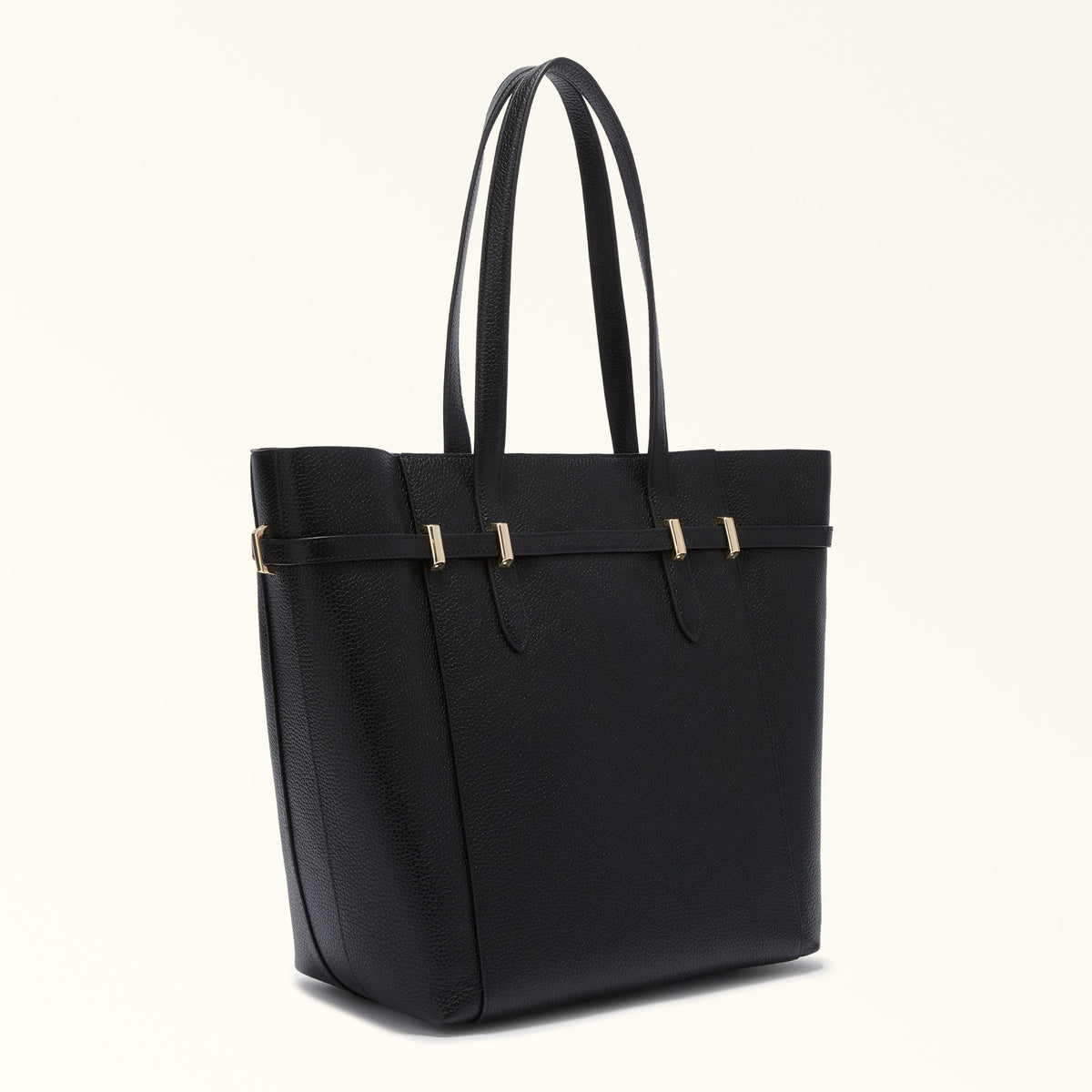 Furla Aura Tote Bag M - Black