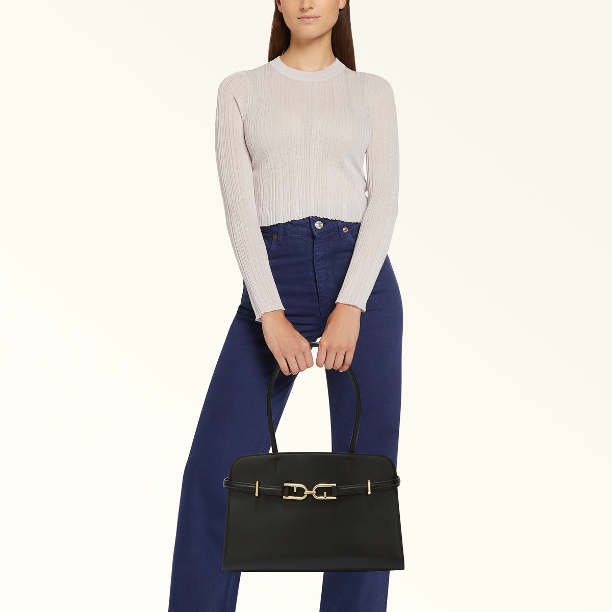 Furla Meti Tote Bag M - Black